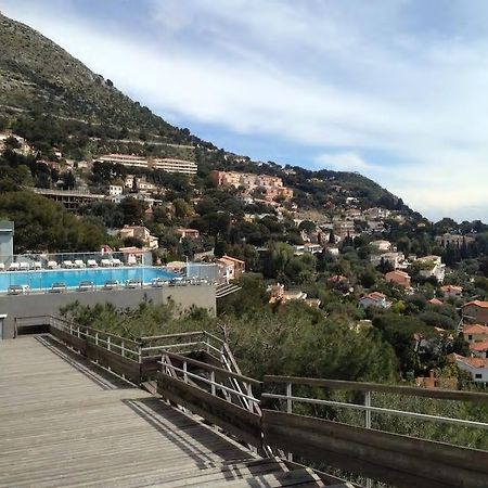 Appt 5 Personnes Vue Mer Piscine Costa Plana Cap D'Ail Monaco Kültér fotó